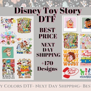 DisneyToy Story Dtf Gang Sheet, , Toy Story Dtf, Disney Toy Story Ready To Press Disney Dtf Gang Sheet, Disney Hot Press.
