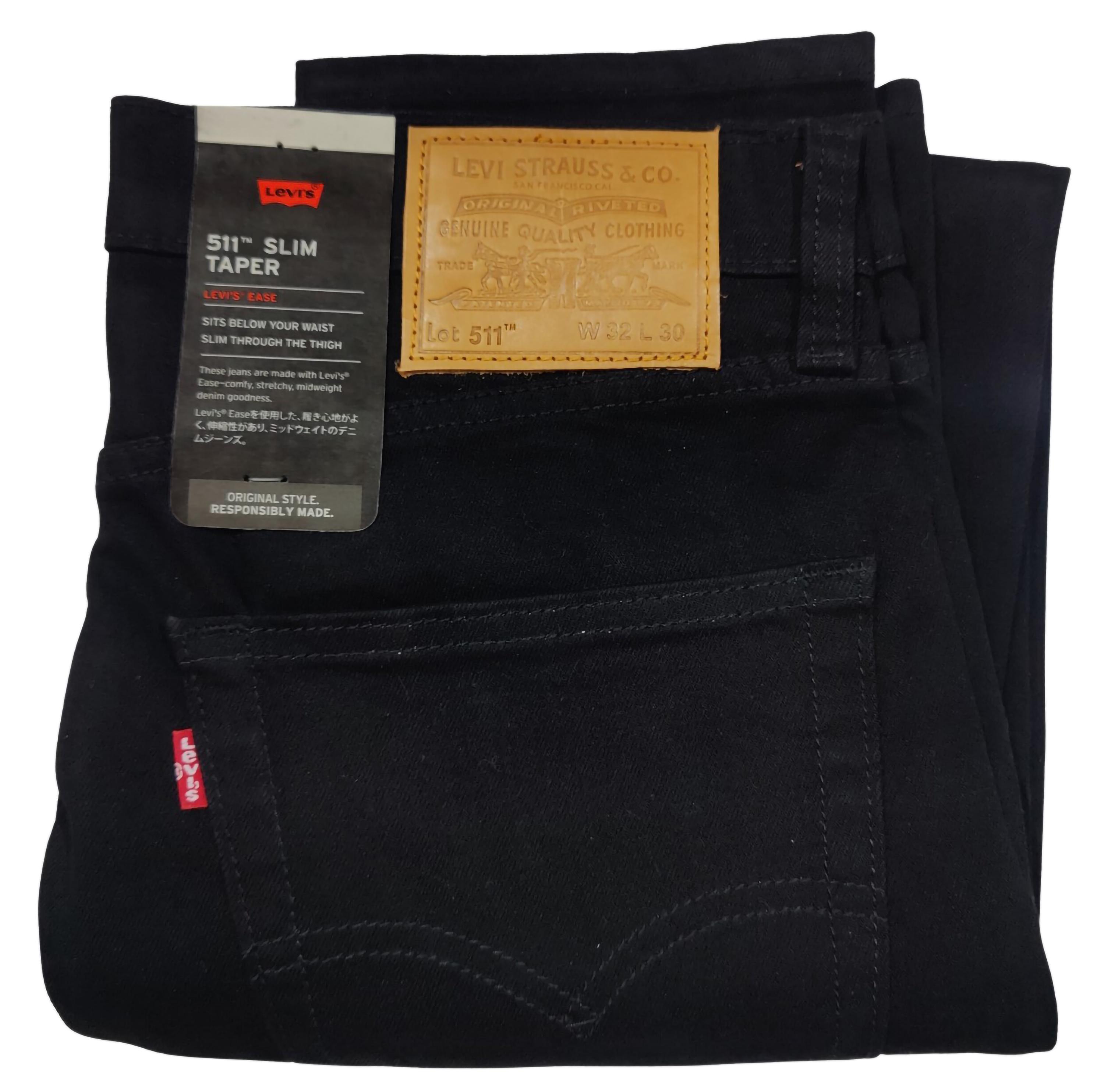 【新品 未使用】リーバイス511 made in the USA w27L32 LEVI's 511 Jeans Men's W34/L32 Slim Fit Stretch Zip Fly