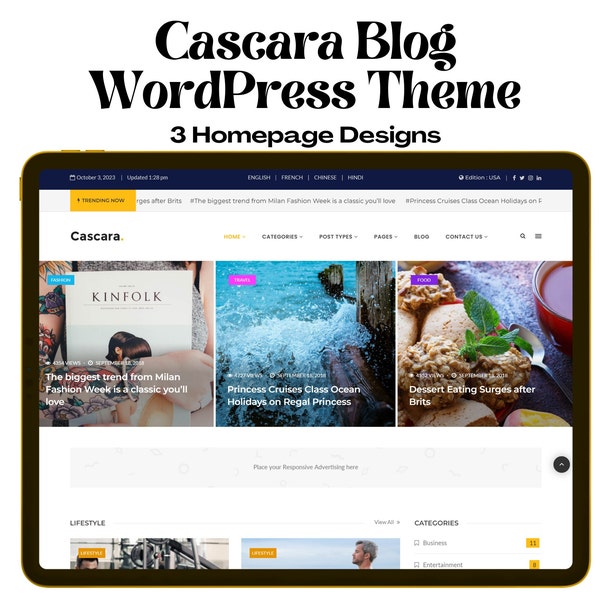 WordPress Themes, Website Design, Website Template, Custom Website, Blogger Template, WordPress Blog Theme