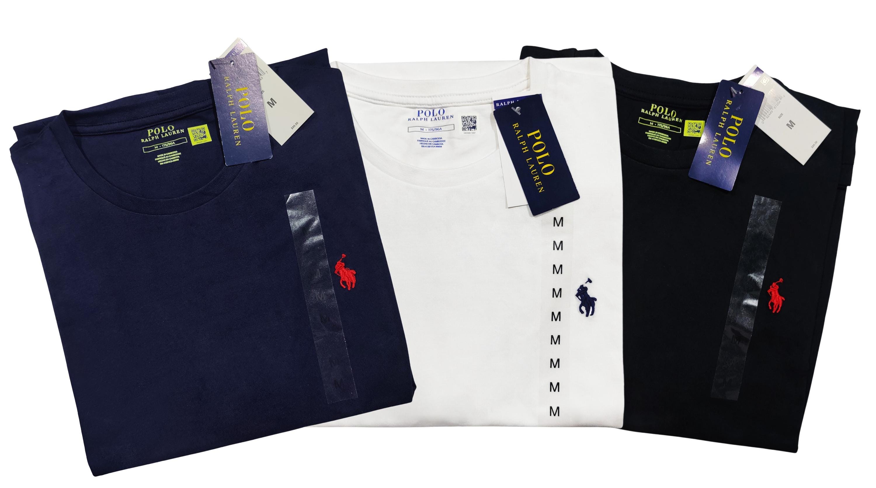 Classic Fit Polo Ralph Lauren T-shirt Men Crew Neck - Etsy