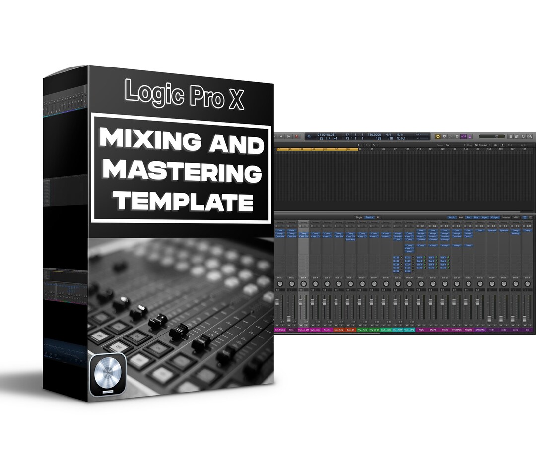 FULL Mixing and Mastering Template STOCK PLUGINS for Logic Pro X Etsy