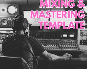 PRO TOOLS - Mixnings- och mastringsmall för Pro Tools (standardplugins)