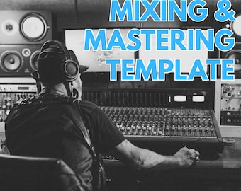 LOGIC - Mixnings- och mastringsmall för Logic Pro X (standardplugins)