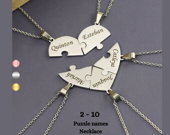 MeMeDIY Collane Abbinate con Puzzle a Cuore per Coppie | FindTheDeal