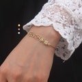 Birth Flower Bracelet, Family Bracelet For Mom, Mothers Day Gifts , Mom necklace, Meaningful Gifts for Mom, dainty birth flower necklace