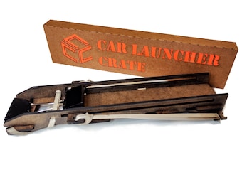 Car Launcher STEM Kit – Physics Learning, Compatible with Hot Wheels