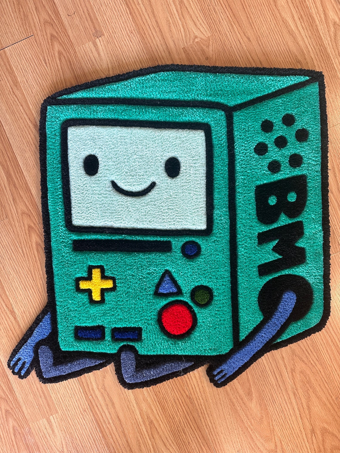 BMO Adventure Time Hand Tufted Rug Unique Gift - Etsy