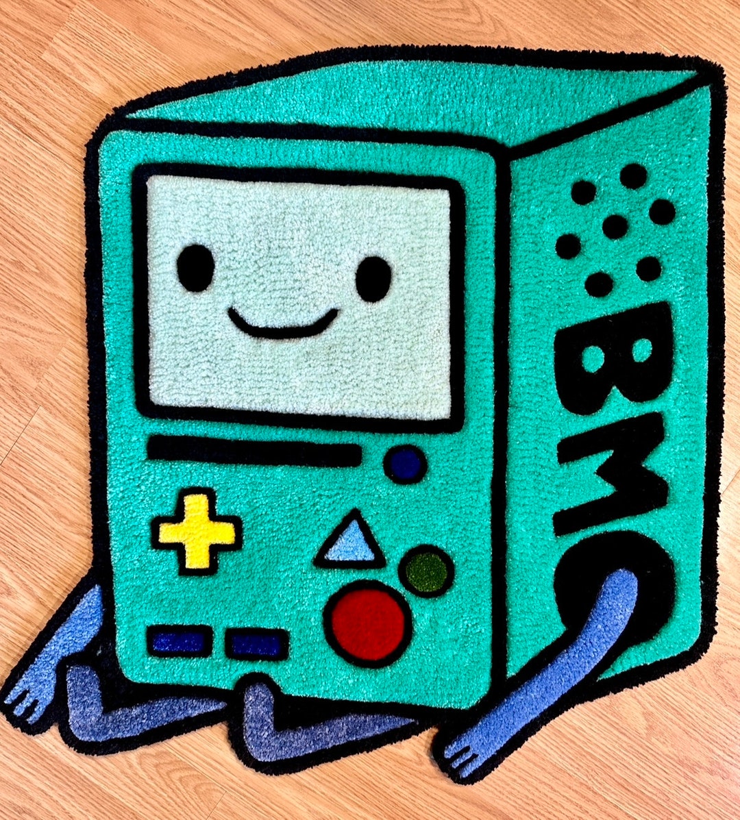 BMO Adventure Time Hand Tufted Rug Unique Gift - Etsy