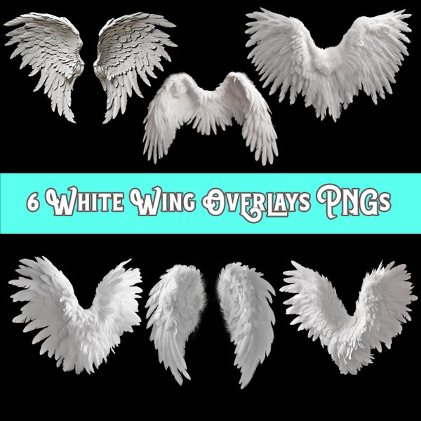 6x Digital Angel Wings, Maternity Wings, Maternity Backdrops, Photoshop Backdrop, Wing Overlays, Photography Background, Fine Art Backdrop