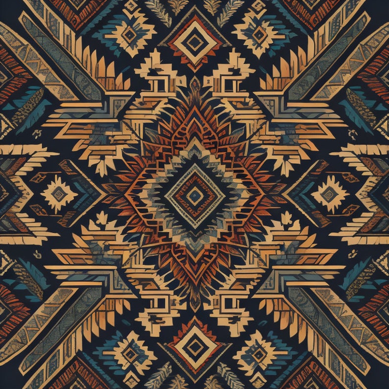 Native Design Print - Etsy