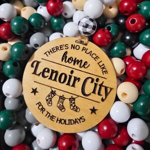 Celebrate the Holidays with Our Personalized Hometown Ornament | Gift| Customize| For Her| For Him| Christmas Tree| Unique Gift| Family