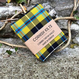 Cornish National Tartan Wallet