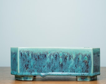 Dragon Glaze Bonsai Pot