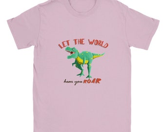 Let the World Hear You Roar | Classic Kids Crewneck T-shirt