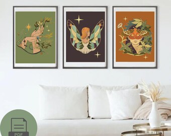 Witchy vibes pdf prints