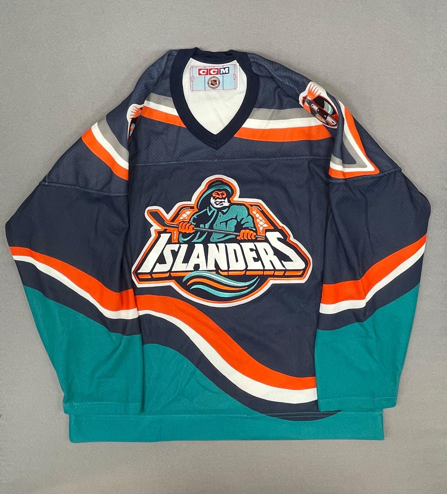 90年代ヴィンテージ ニューヨーク アイランダース フィッシャーマン 