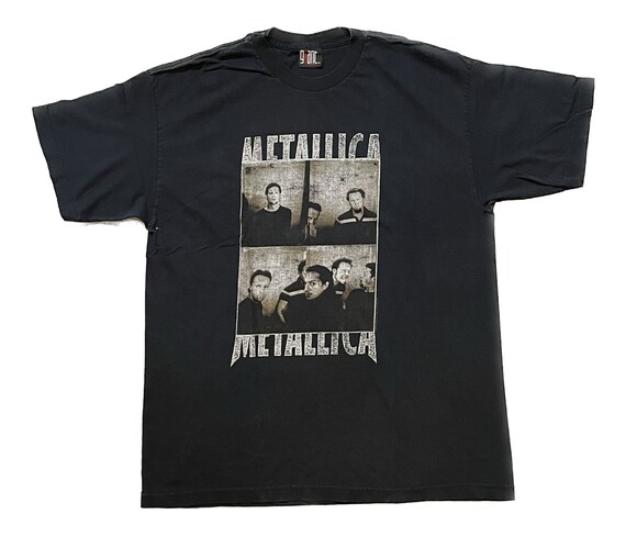 Vintage Metallica Tour Giant, Black Tee XL - Etsy
