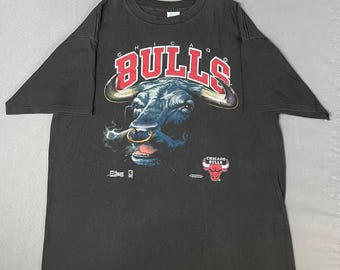Vintage 1991 Chicago Bulls NBA World Champions T-shirt Salem Made