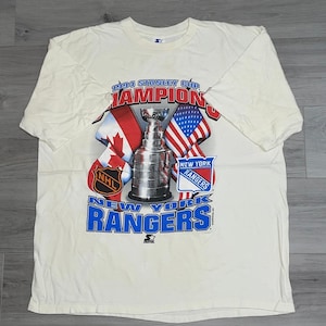 Vintage 1994 Stanley Cup Champions NY Rangers T-shirt - Etsy