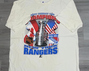 Vintage 1994 Stanley Cup Champions NY Rangers T-shirt - Etsy