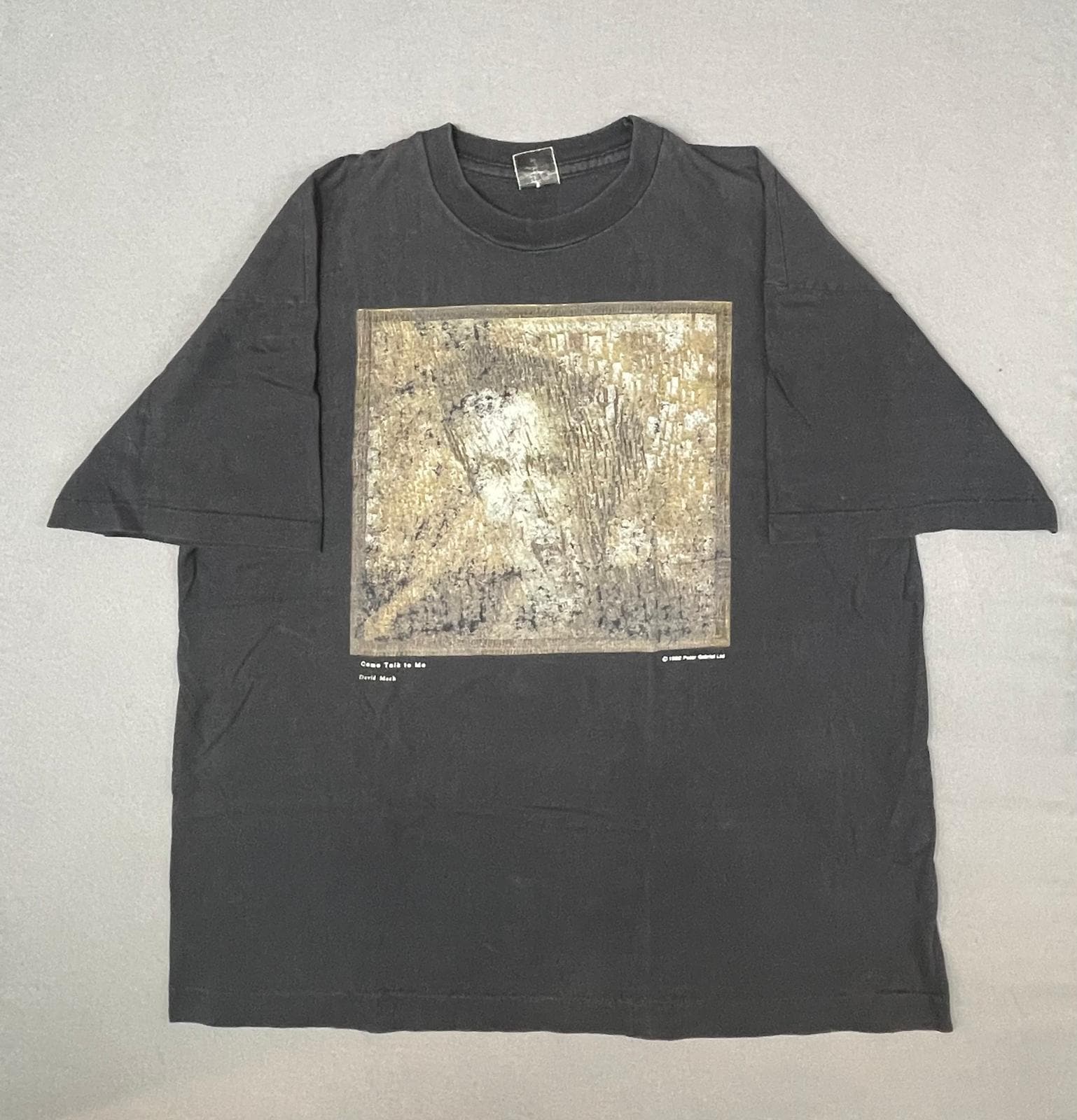 Vintage 1992 Peter Gabriel US Tour T-shirt “come Talk to Me” David 