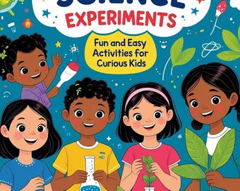 Science Experiments for Kids: Fun STEM Activities eBook (Ages 4-8) (Digital Download