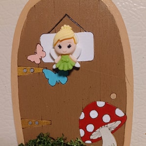 Wooden Fairy Door magnet