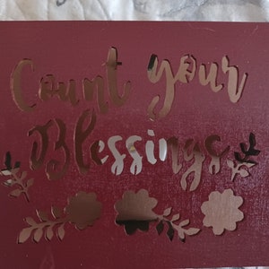Positive Sayings Lighted decor