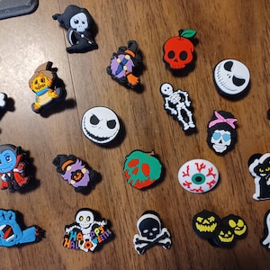 Halloween shoe charms
