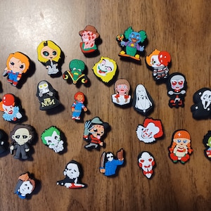 Horror/Halloween shoe charms