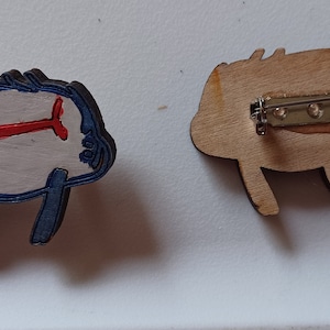Josh Allen Bills Logo pin