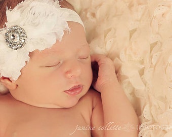 Fasce bianche per bambini, fiocco battesimo, fascia bambina, fascia neonato, battesimo rosetta di raso,