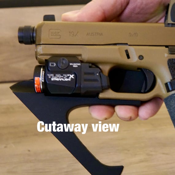 STL - Glock Gun Stand - Fits Gen 5 Full-size W/ TLR 7ax - Etsy