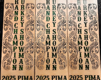 Custom Show Award Show Stick Wrap!