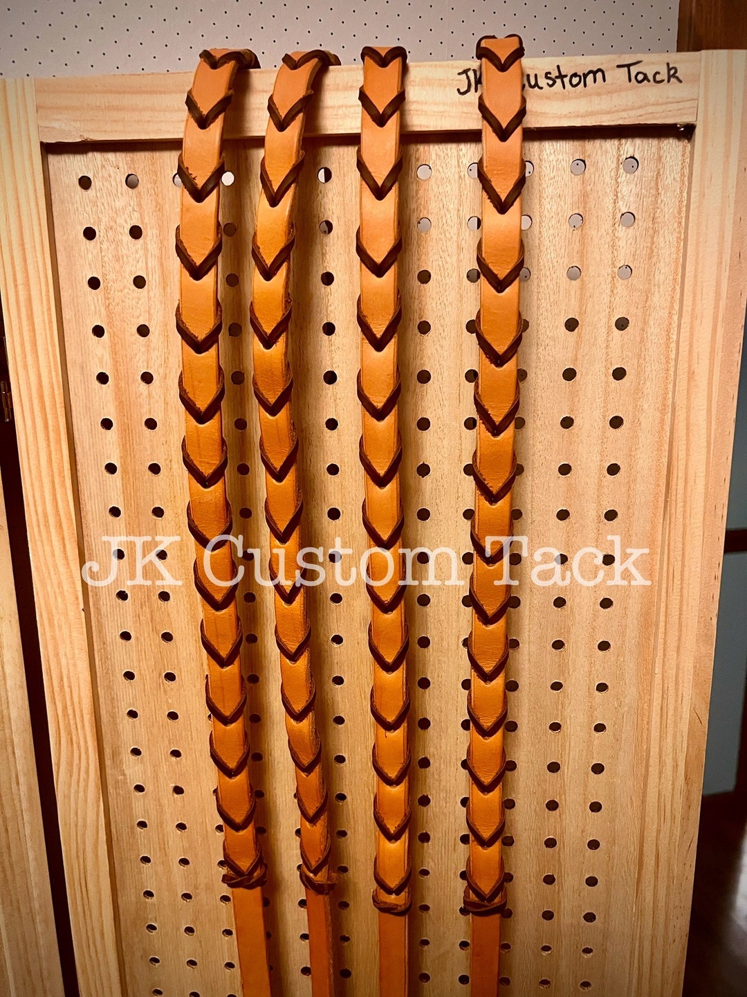 New! Leather Draw Reins, Harness Leather