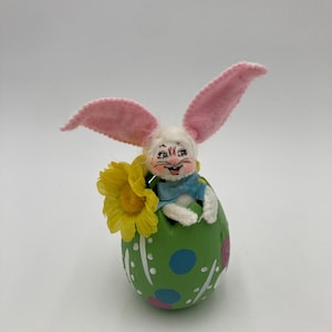 Annalee Easter Egg Bunny Doll Easter Bunny Doll Mobiltree 2017 5” tall No Tags (See Description)