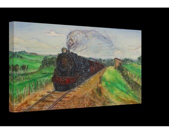 Steam Train 1250 Canvas