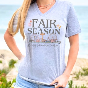 Fair Season V-Neck Tee