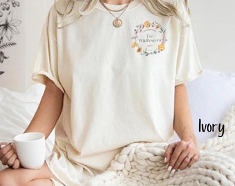 Consider How the Wild Flowers Grow Shirt, Bible Verse Tee, Christian Tee, Womens gift, Wildflower Shirt, Luke 12:27 Shirt. cottagecore shirt