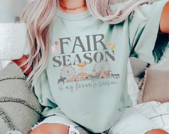 County Fair Shirt | Comfort Colors Tee, Farm Life Graphic