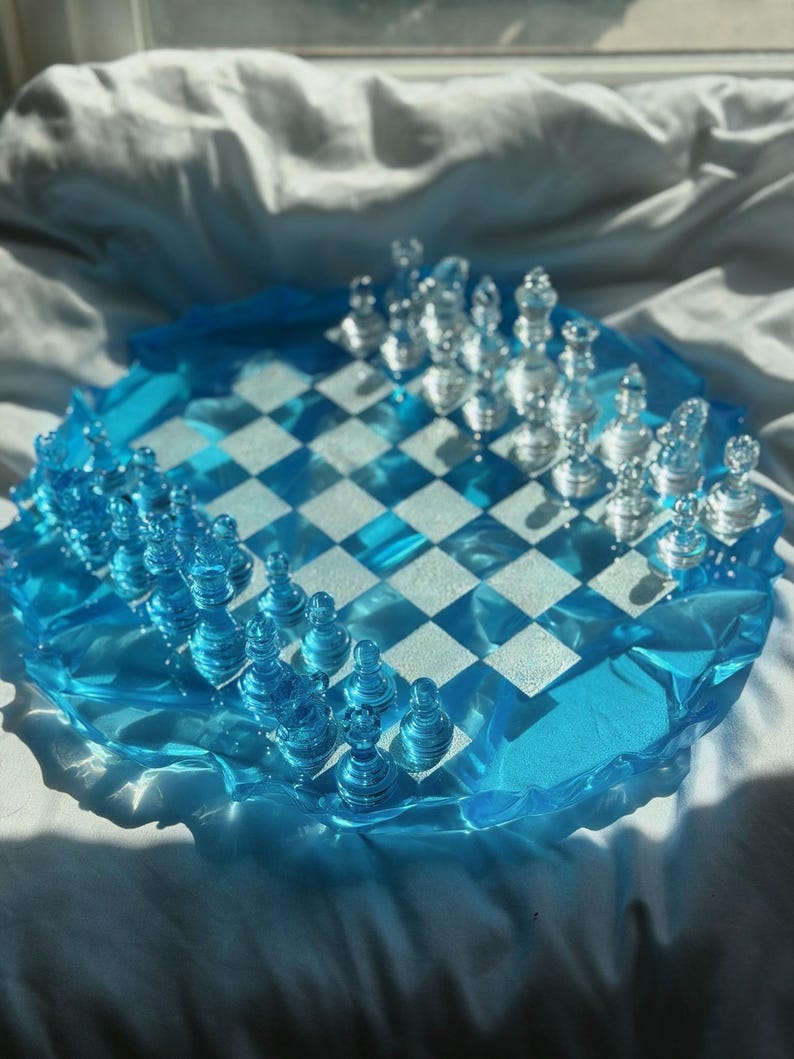 Custom Unique Resin Chess Set | 14