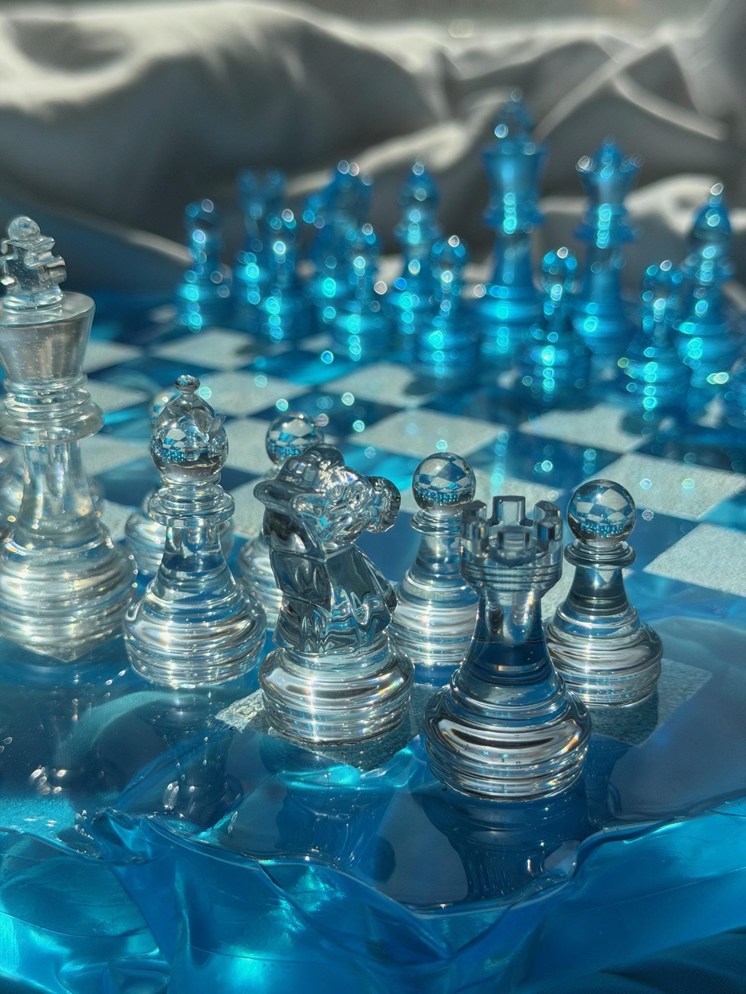 Custom Unique Resin Chess Set | 14