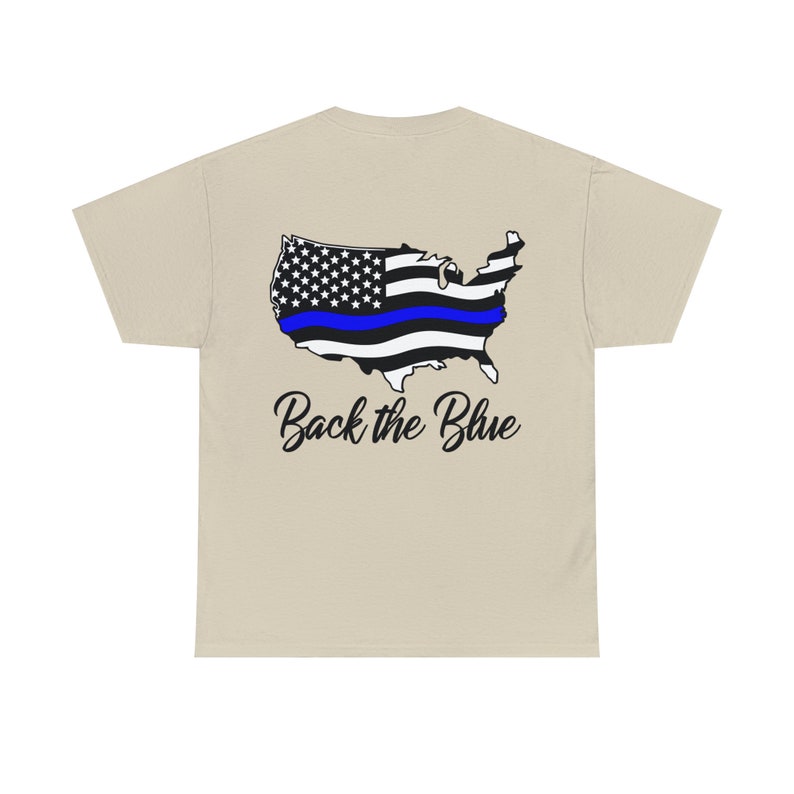 Back the Blue Shirt Etsy
