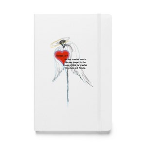 Hardcover bound notebook