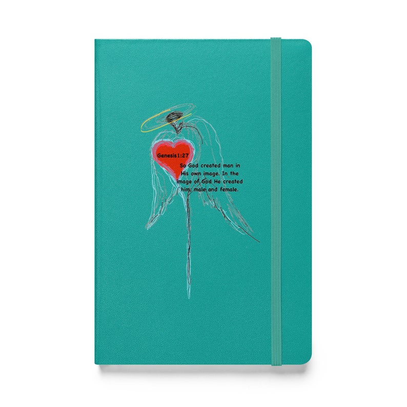 Hardcover bound notebook