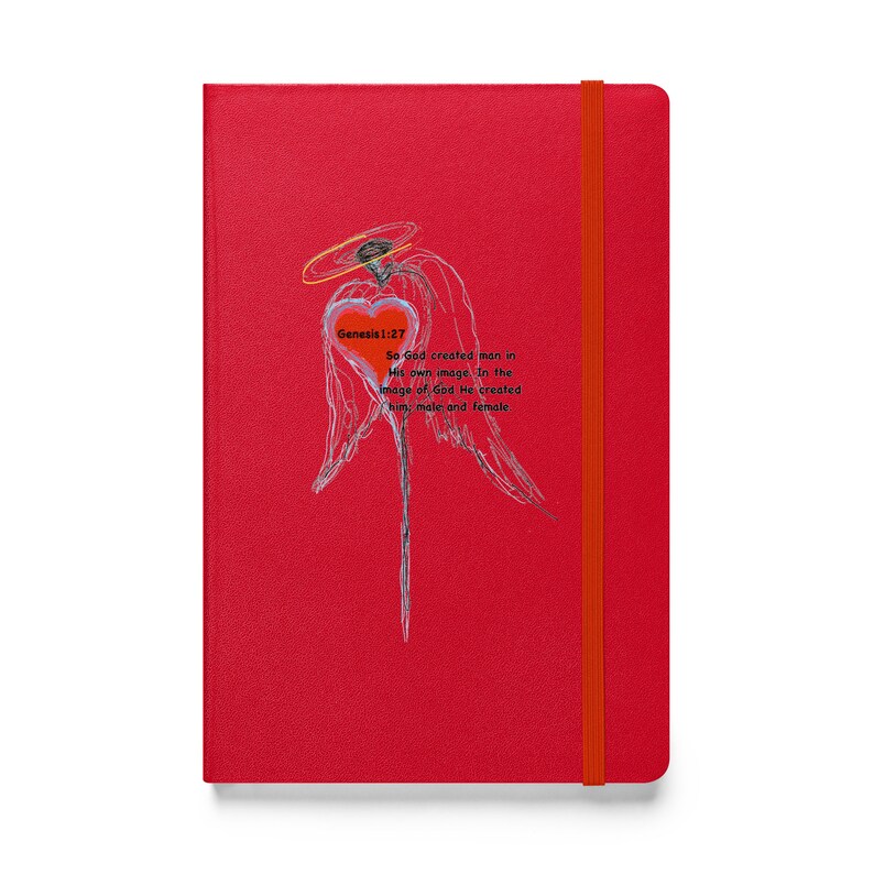 Hardcover bound notebook