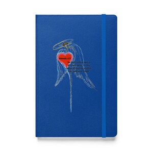 Hardcover bound notebook