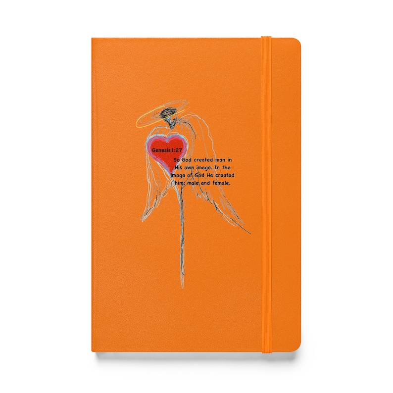 Hardcover bound notebook
