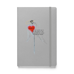 Hardcover bound notebook