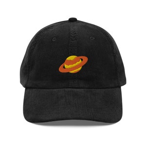 Planet Corduroy Hat: Baseball Cap with Space Vibes